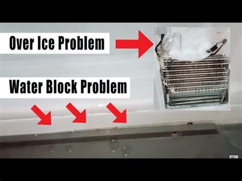 HOW TO FIX WATER AND ICE BUILD UP UNDER CRISPER。